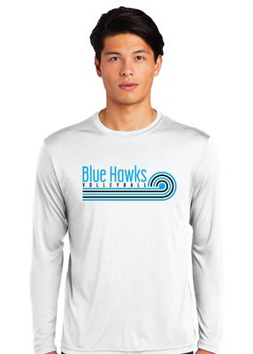 Rock Hill Blue Hawks VB - Swirl - Dri Fit Long Sleeve