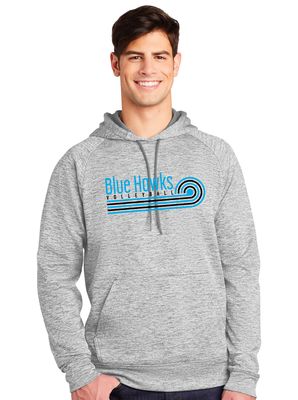 Rock Hill Blue Hawks VB - Swirl - Electric Dri Fit Hoodie