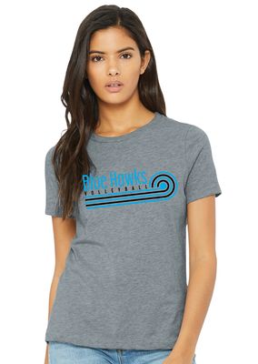 Rock Hill Blue Hawks VB - Swirl - Bella+Canvas Ladies