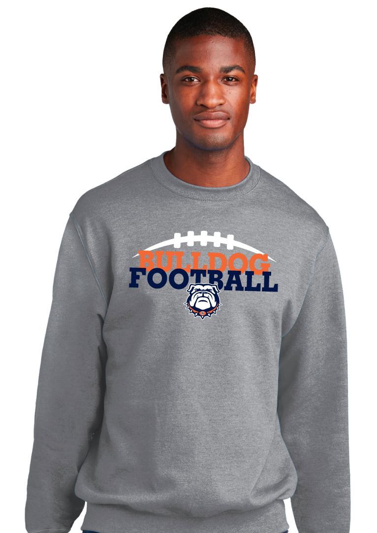 North Football - Bulldog Football - Crew Sweatshirt