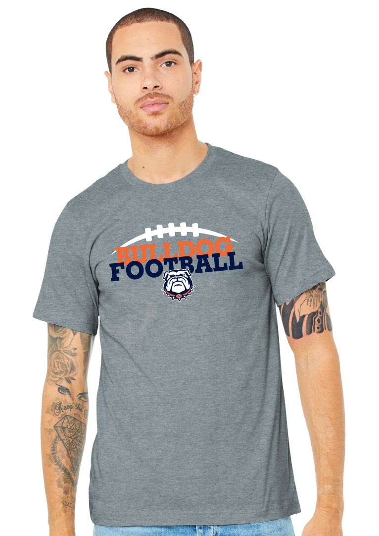 North Football - Bulldog Football - Bella+Canvas Short Sleeve