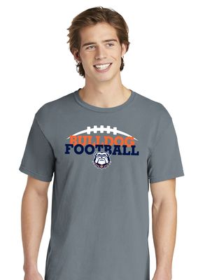 North Football - Bulldog Football - Comfort Colors Short Sleeve