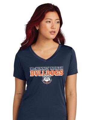 North Football - North Bulldogs - Dri Fit V-Neck