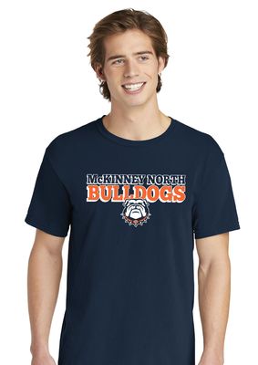 North Football - North Bulldogs - Comfort Colors Short Sleeve