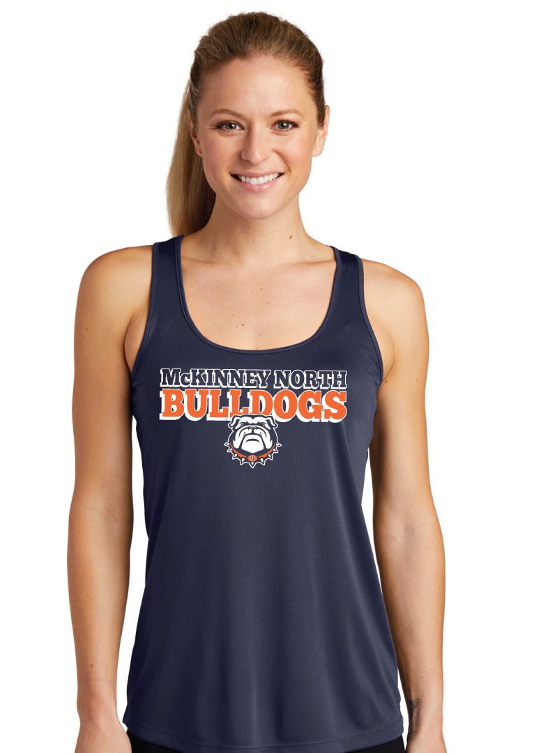 North Football - North Bulldogs - Dri Fit Racerback Tank