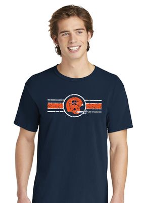 North Football - Vintage Helmet - Comfort Colors Short Sleeve