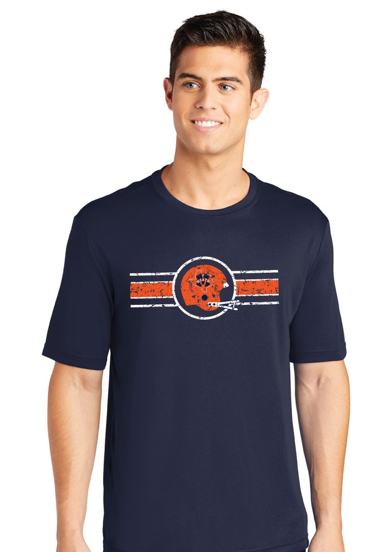 North Football - Vintage Helmet - Dri Fit Short Sleeve