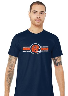 North Football - Vintage Helmet - Bella+Canvas Short Sleeve