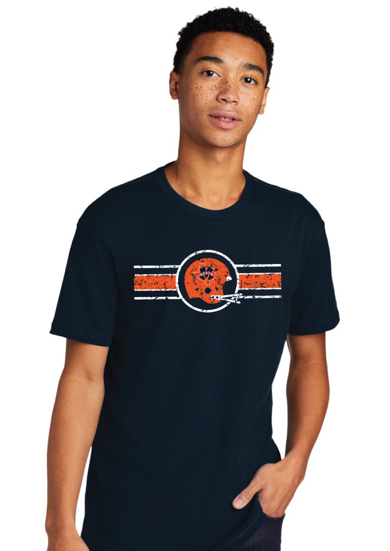 North Football - Vintage Helmet - Next Level Short Sleeve