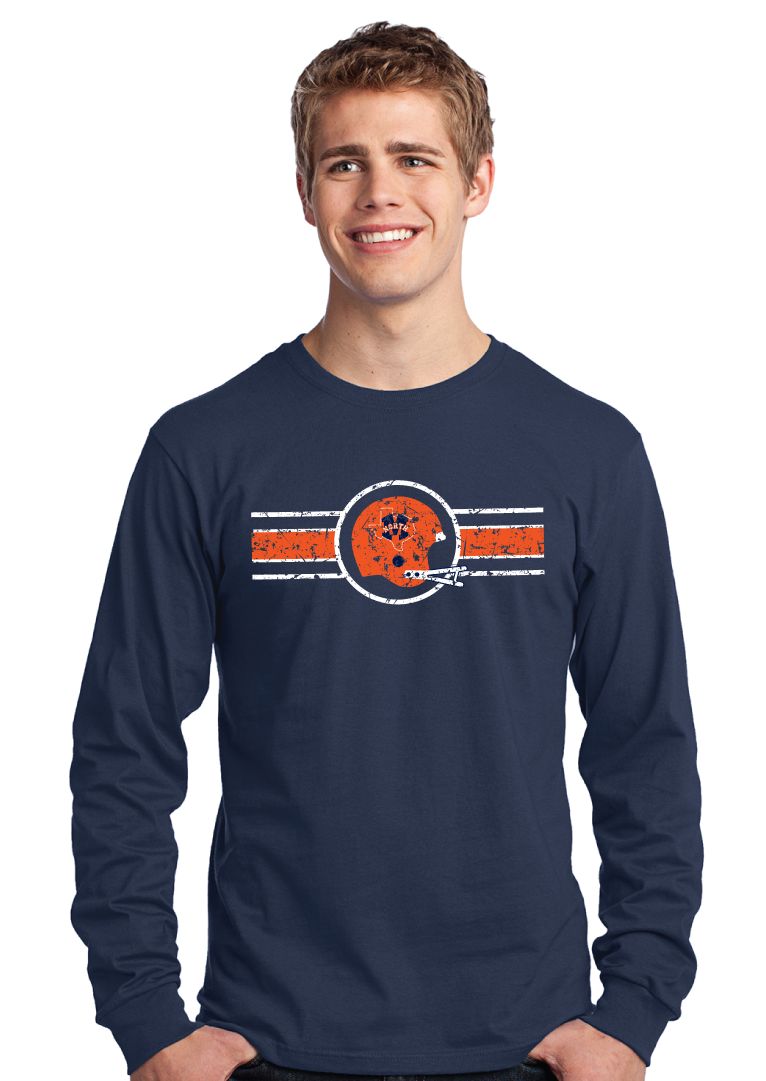 North Football - Vintage Helmet - Long Sleeve