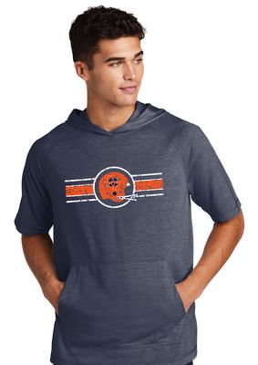 North Football - Vintage Helmet - Short Sleeve Hoodie
