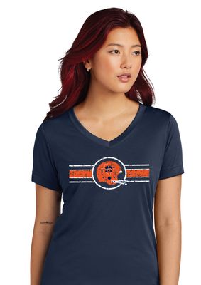 North Football - Vintage Helmet - Dri Fit V-Neck