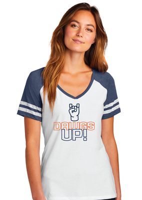 North Football - Dawgs Up - Game V-Neck