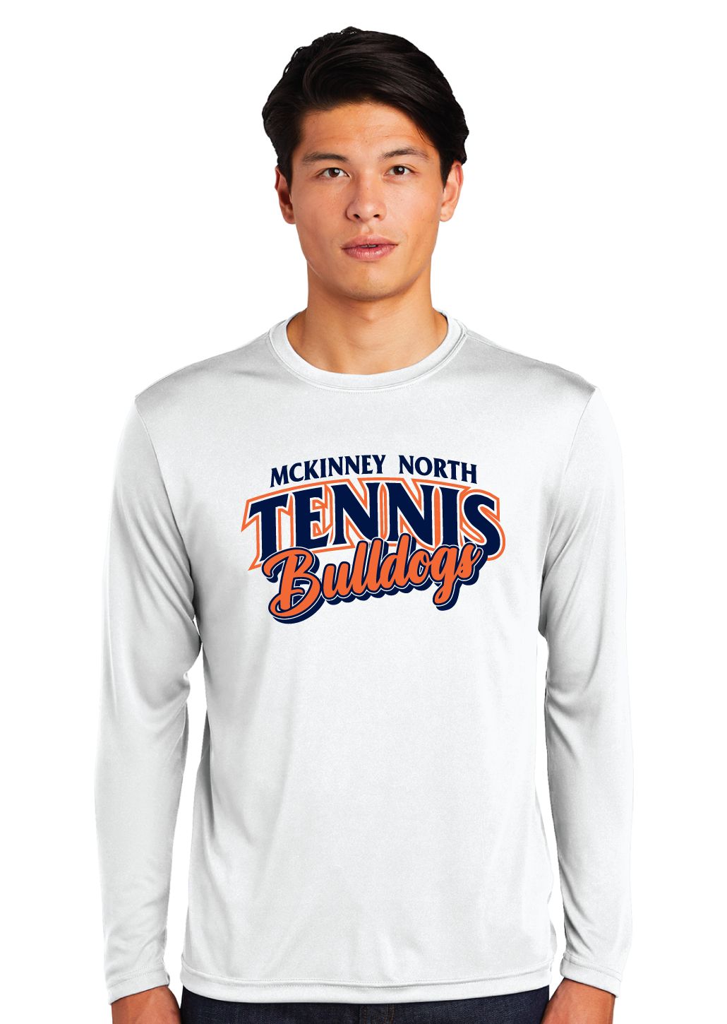 North Tennis - Cursive - Dri FIt Long Sleeve