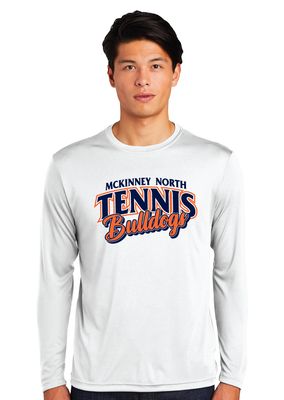 North Tennis - Cursive - Dri FIt Long Sleeve