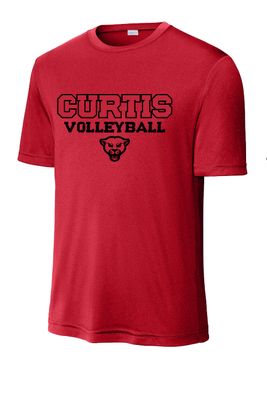 Curtis Cougars Volleyball - Practice Shirt