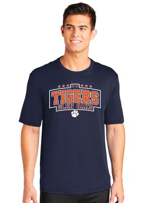 Glen Oaks Elementary - Tiger Arch - Dri Fit Short Sleeve