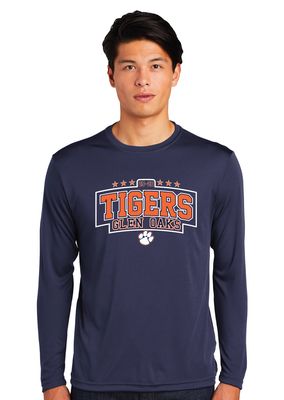 Glen Oaks Elementary - Tiger Arch - Dri Fit Long Sleeve