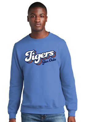 Glen Oaks Elementary - Groovy - Crew Sweatshirt