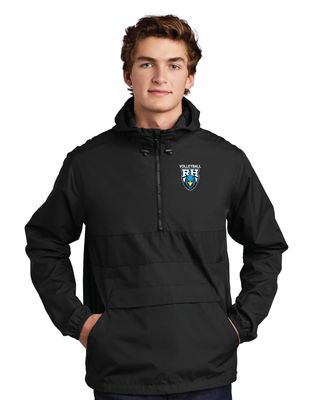 Rock Hill Blue Hawks - Zipped Pocket Anorak