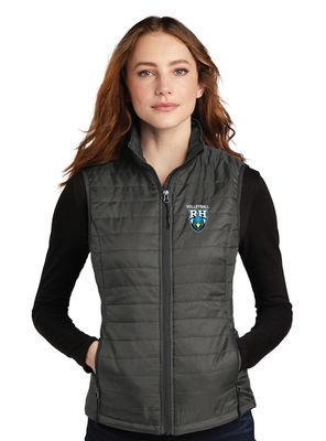 Rock Hill Blue Hawks - Women's Packable Puffy Vest