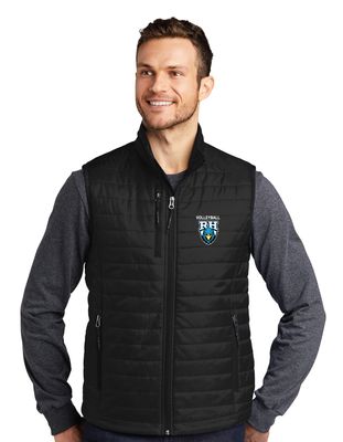 Rock Hill Blue Hawks - Mens Packable Puffy Vest