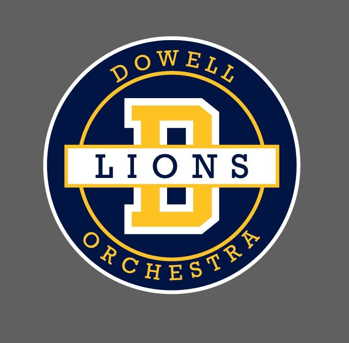 Dowell Orchestra - Window Decal