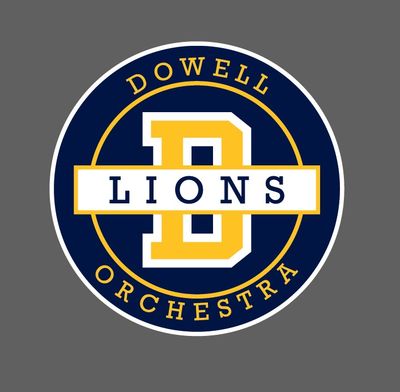 Dowell Orchestra - Window Decal