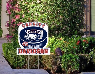 Allen Eagle Hockey - Yard Sign