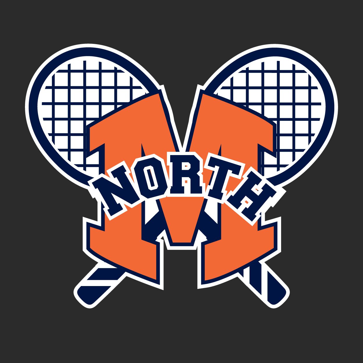 McKinney North Tennis - Window Decal