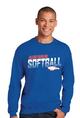 Allen Softball - Sideline - Crew Sweatshirt