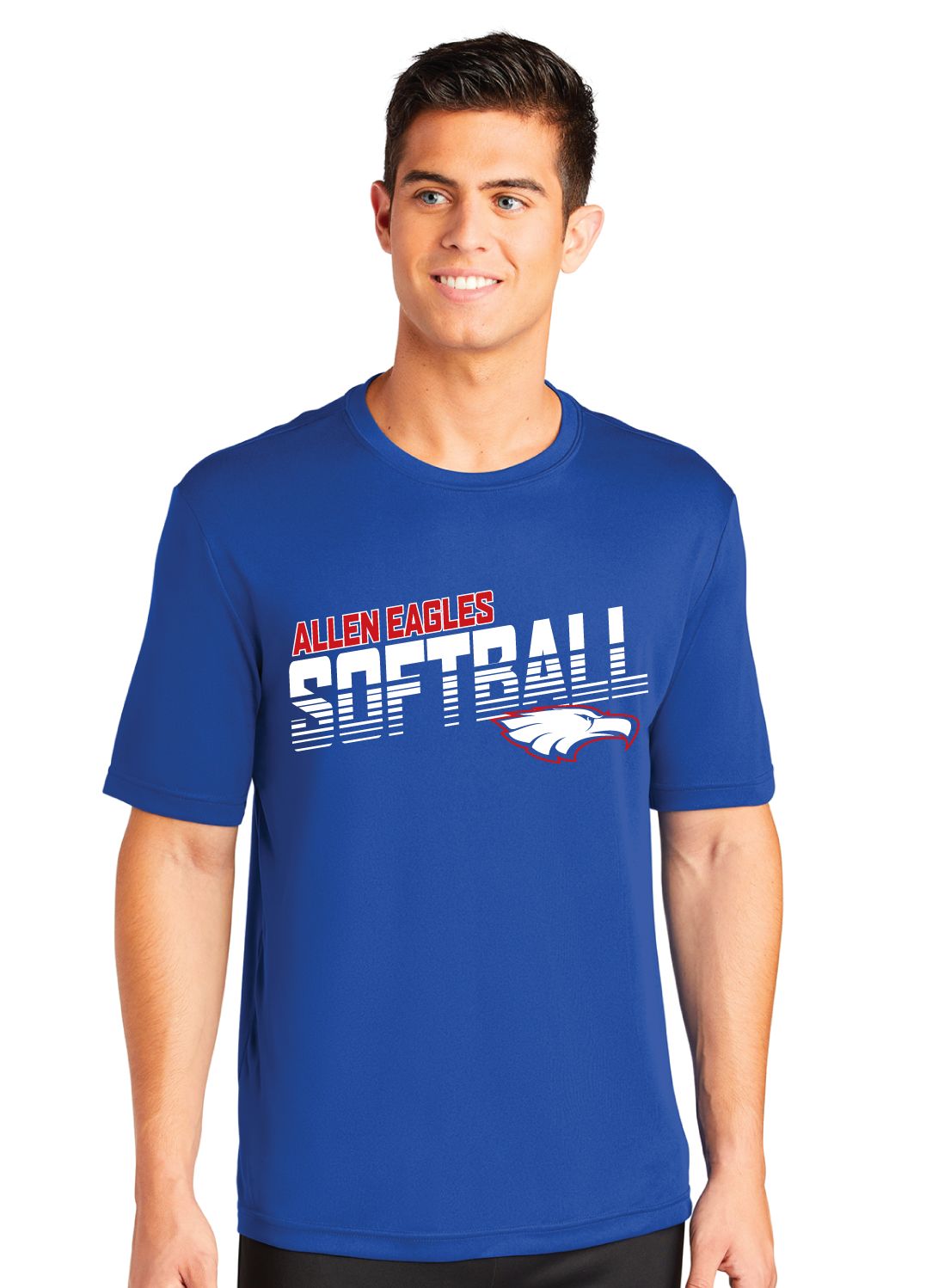 Allen Softball - Sideline - Dri Fit Short Sleeve