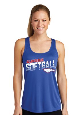 Allen Softball - Sideline - Dri Fit Racerback Tank