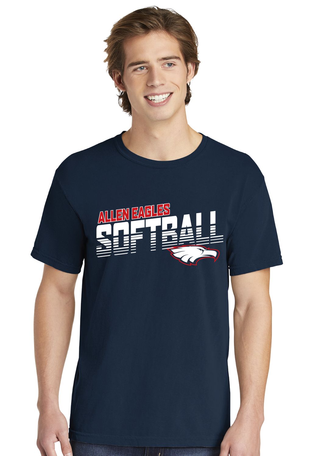 Allen Softball - Sideline - Comfort Colors Short Sleeve