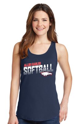 Allen Softball - Sideline - Cotton Tank