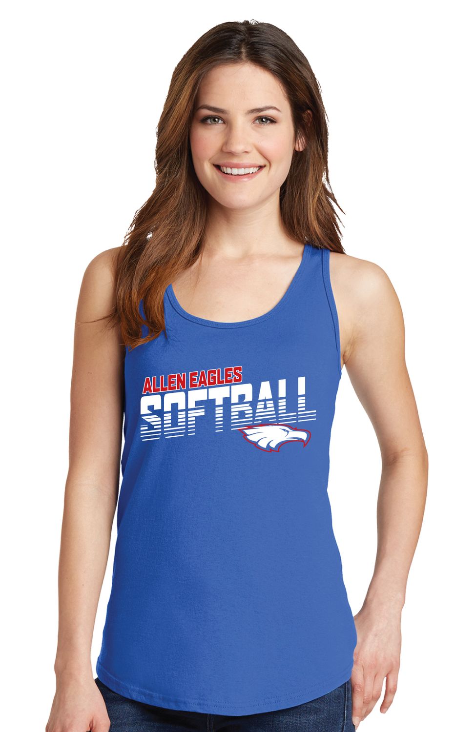 Allen Softball - Sideline - Cotton Tank