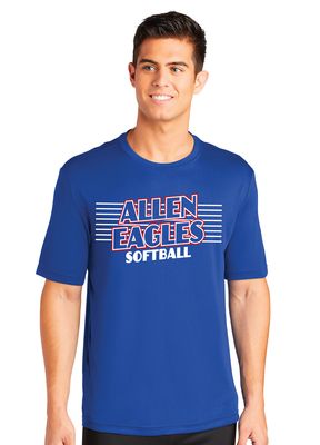 Allen Softball - Slant - Dri Fit Short Sleeve