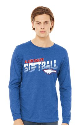 Allen Softball - Sideline - Bella+Canvas Long Sleeve