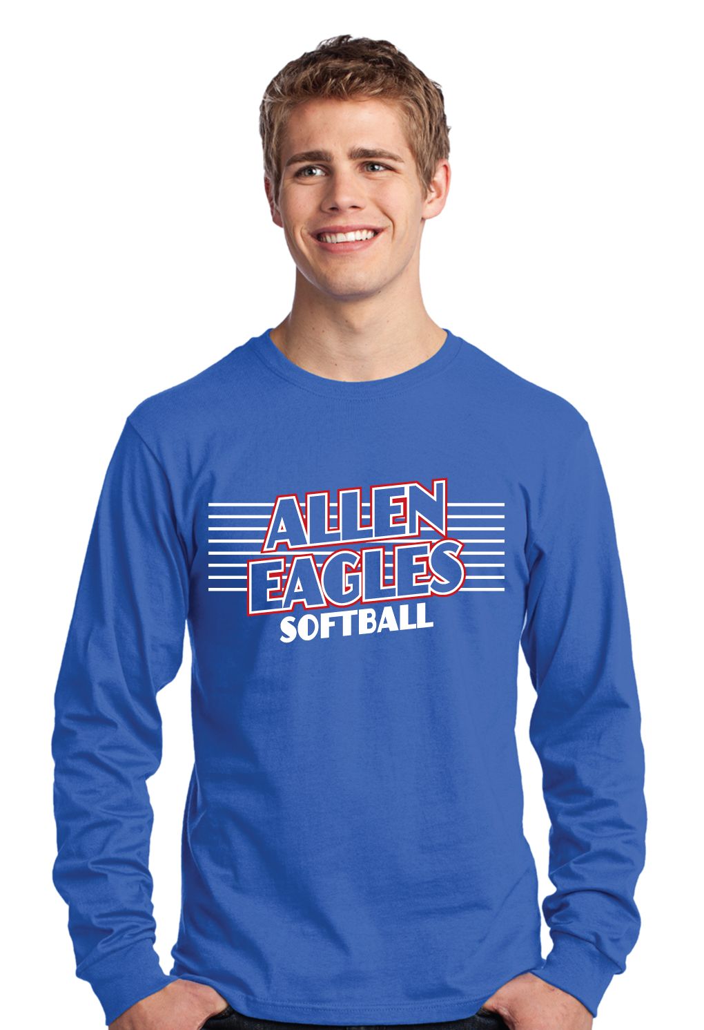 Allen Softball - Slant - Long Sleeve