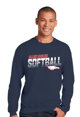 Allen Softball - Sideline - Crew Sweatshirt