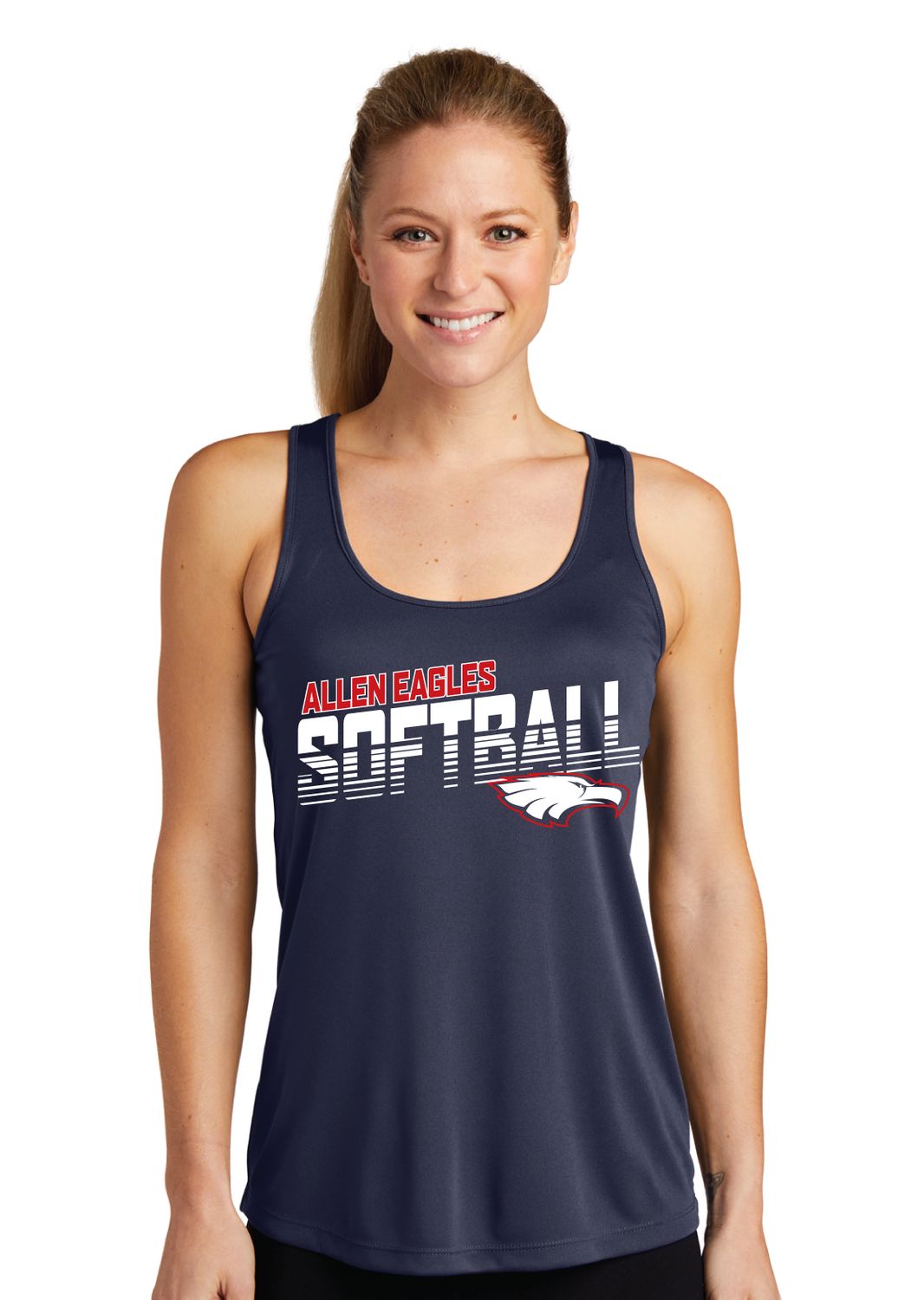 Allen Softball - Sideline - Dri Fit Racerback Tank