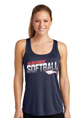 Allen Softball - Sideline - Dri Fit Racerback Tank