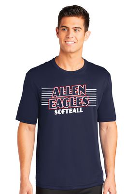 Allen Softball - Slant - Dri Fit Short Sleeve