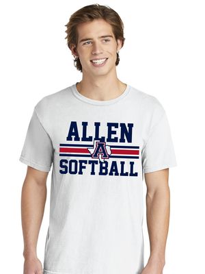 Allen Softball - Bold - Comfort Colors Short Sleeve