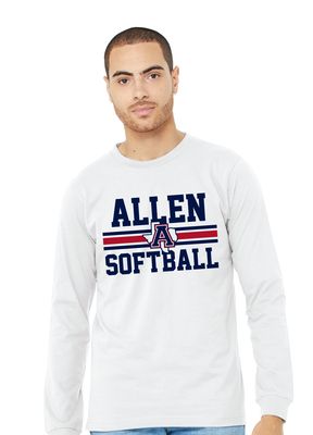 Allen Softball - Bold - Bella+Canvas Long Sleeve