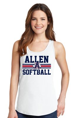 Allen Softball - Bold - Cotton Tank