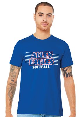 Allen Softball - Slant - Bella+Canvas Short Sleeve