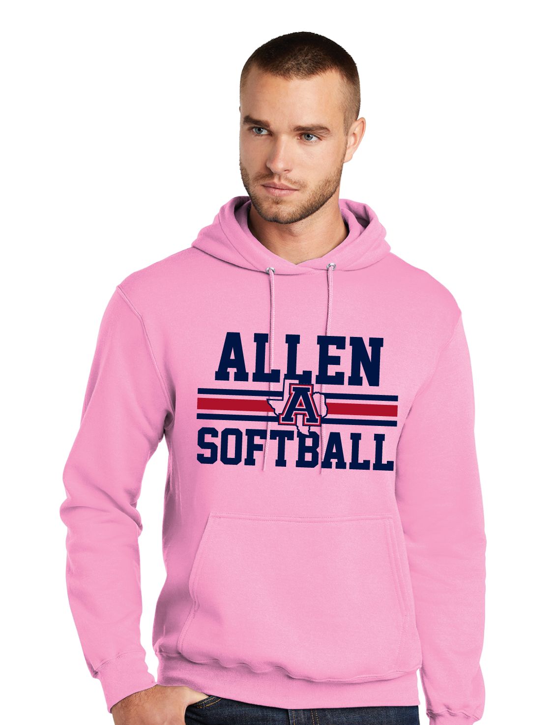 Allen Softball - Bold - Hoodie