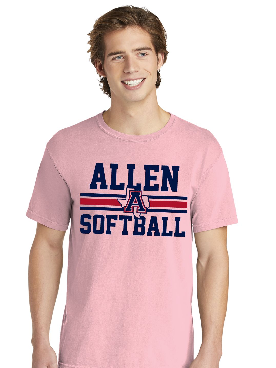 Allen Softball - Bold - Comfort Colors Short Sleeve