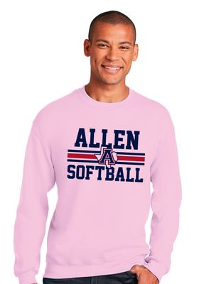 Allen Softball - Bold - Crew Sweatshirt